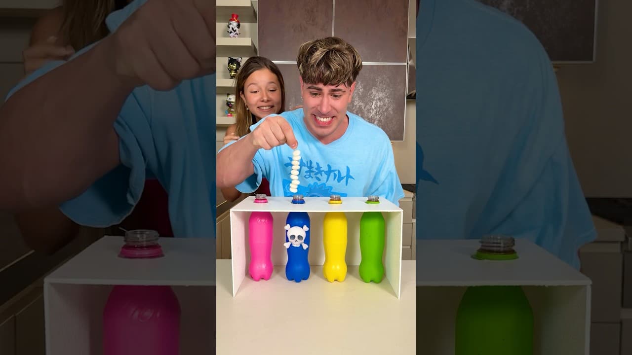 ¿cuál botella explotará? ☠️😂