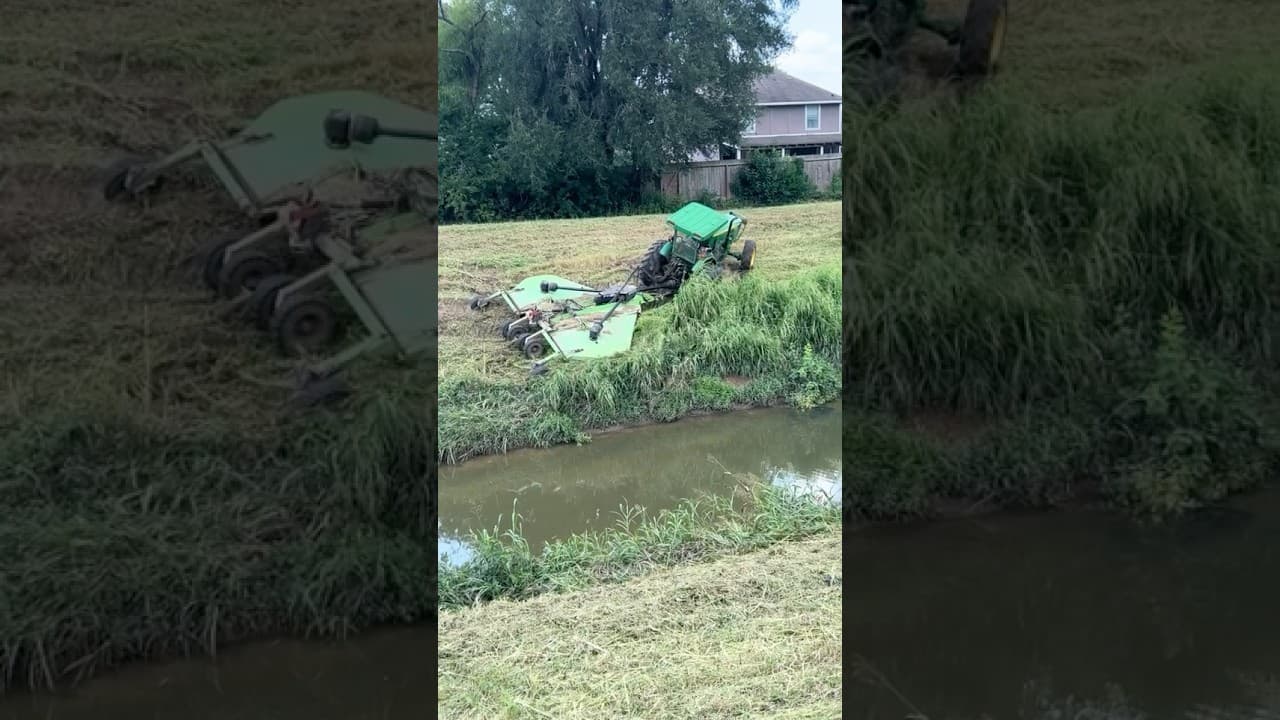 Did This Tractor Just Get Stuck in the Worst Spot?