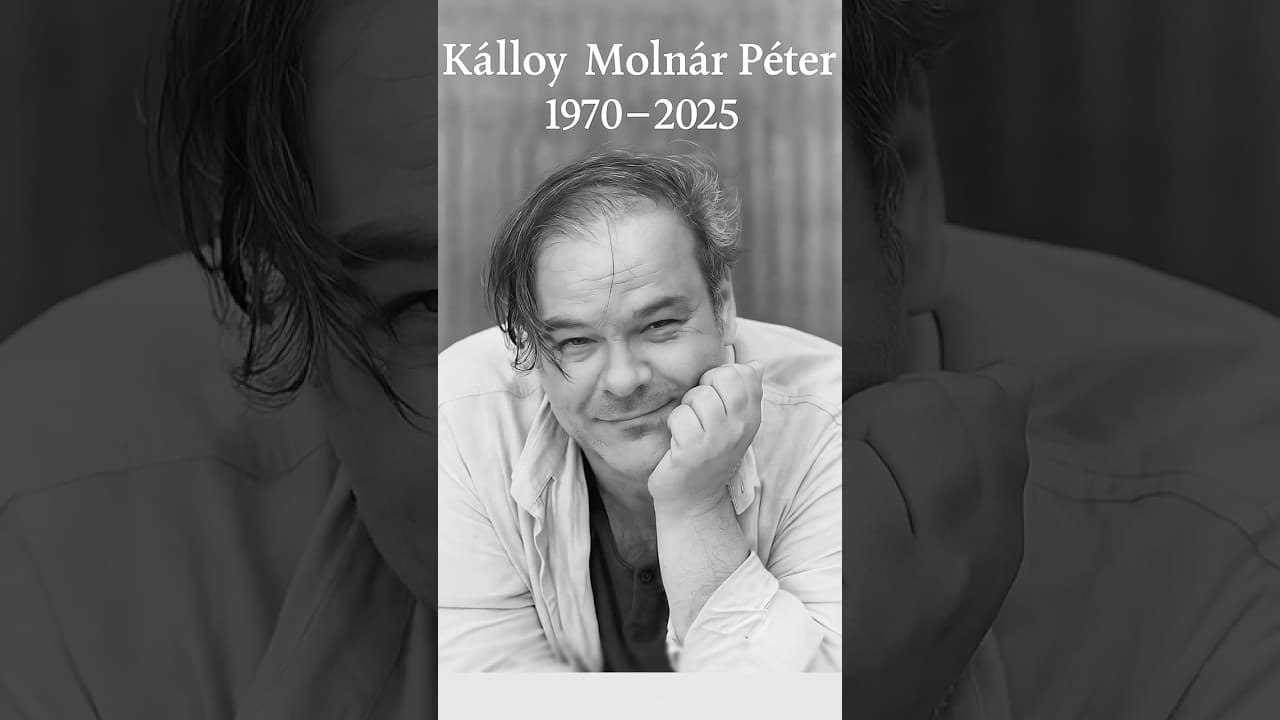 Egy ország könnyei – búcsú Kálloy Molnár Pétertől 😢💔 #KálloyMolnárPéter #tragédia #gyász #magyar