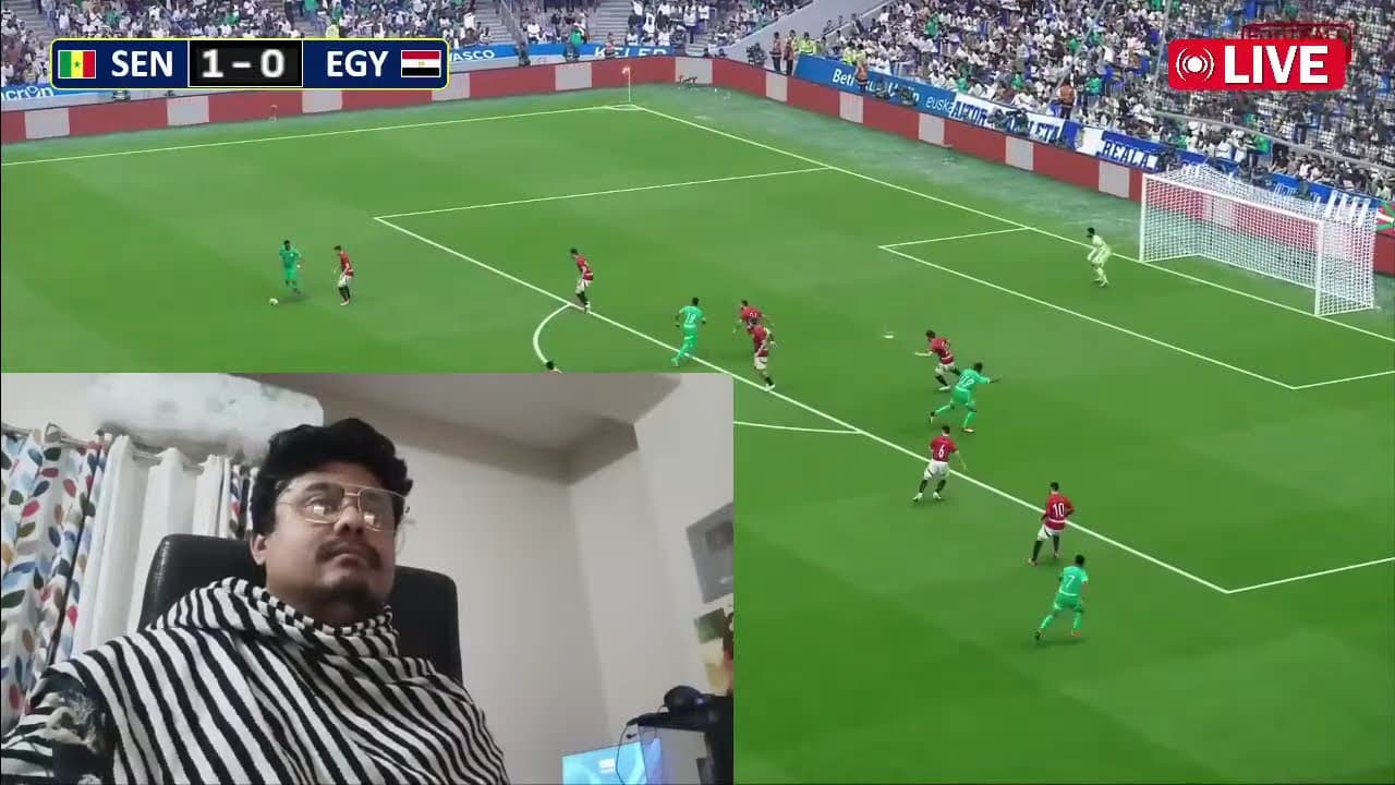 🔴Live : Senegal vs Egypt I Semi Final I CAF Africa Cup of Nations Full Live I eFootball Pes 21 Games