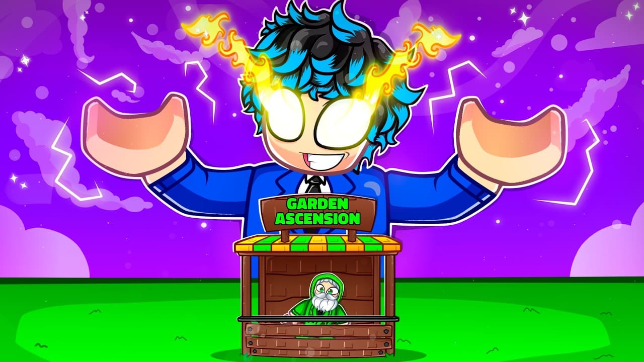 I Ascended on Grow a Garden
