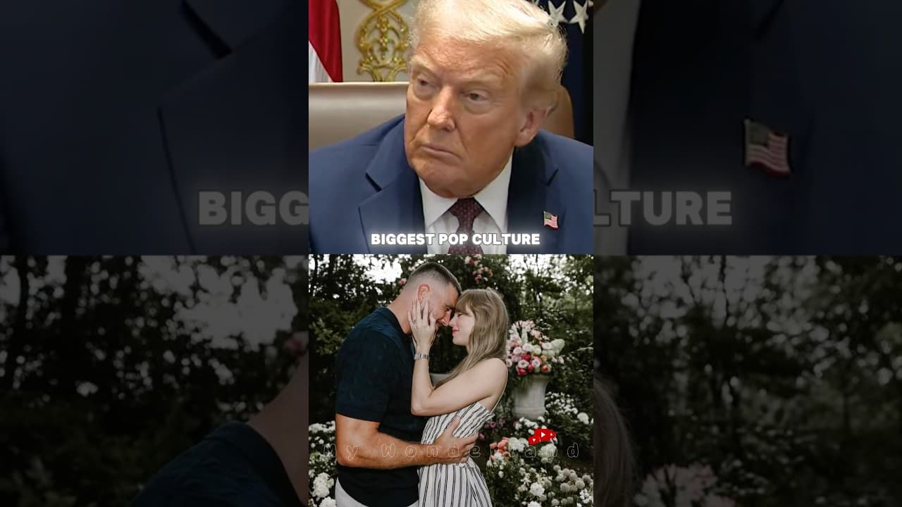 Trump Reaction To Taylor Swift and Travis Kelce Engagement!(Deep down he is a swiftie) #taylorswift