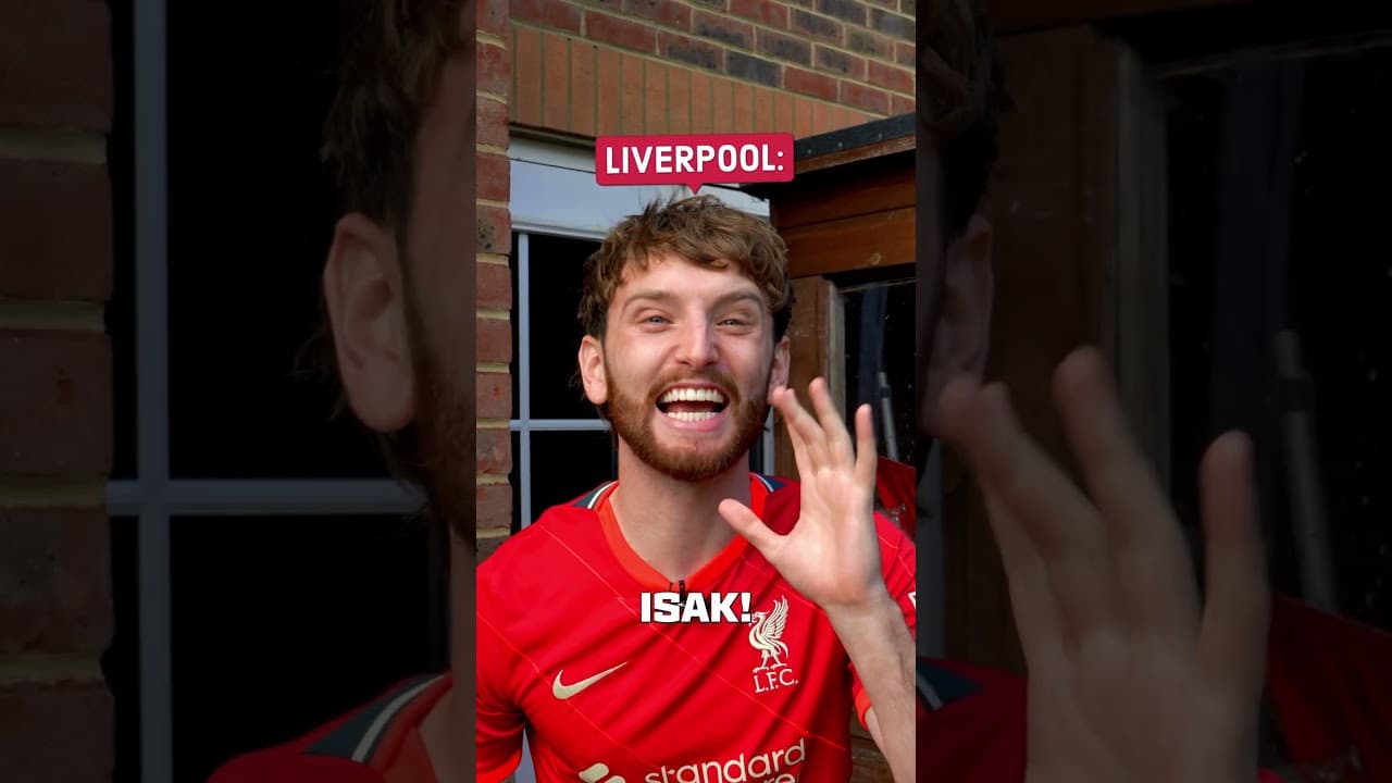Is ISAK the BIGGEST SNAKE in FOOTBALL HISTORY?! 👀🤷‍♂️🐍 #isak #liverpool #snake #newcastle #football