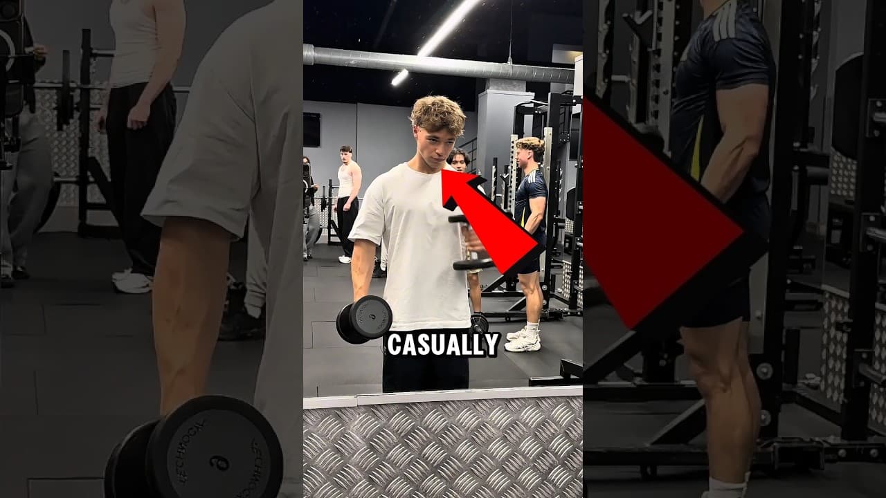 😱They Laughed at His Weights… Then Froze