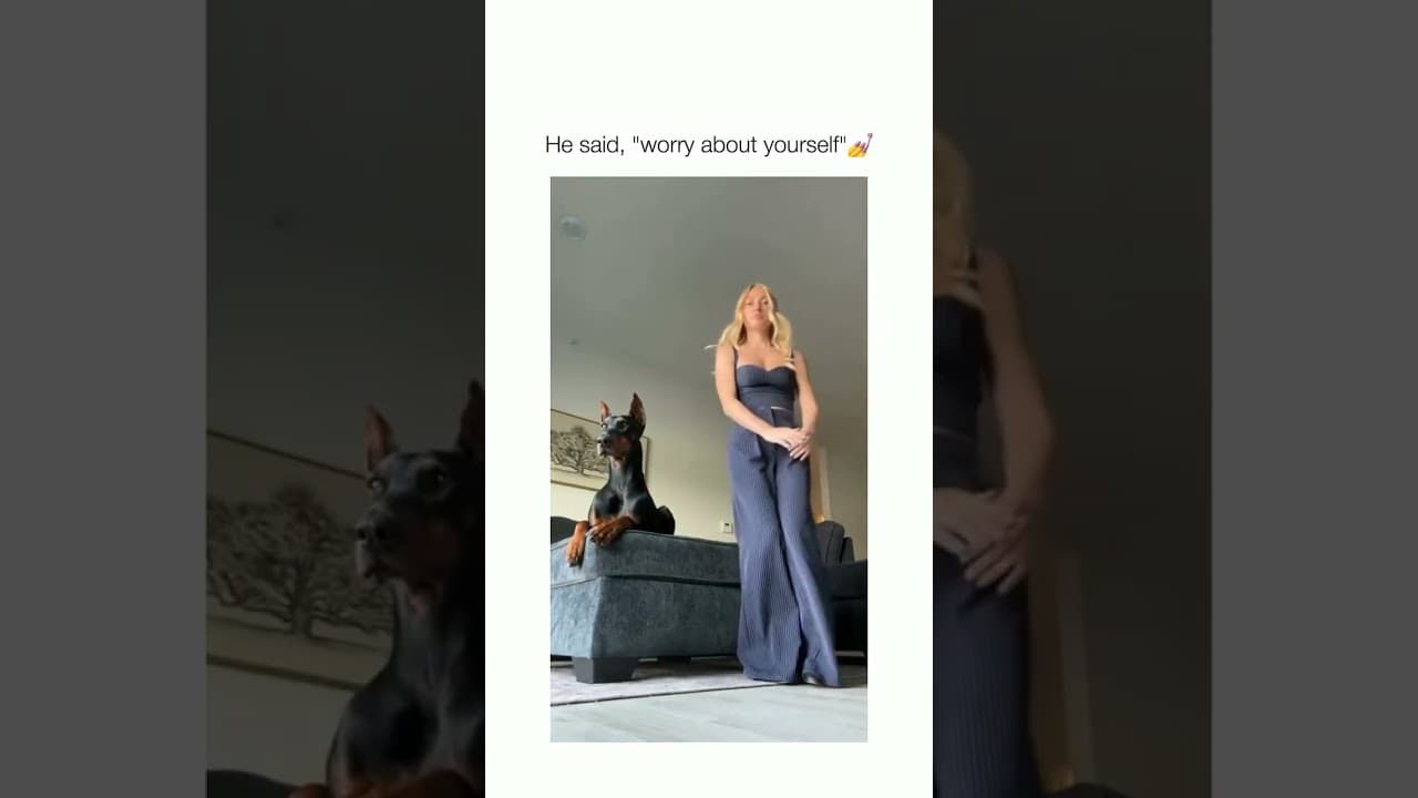 he said worry about yourself 🤣😭 #trending #funny #viral #love #dog #funnyvideo