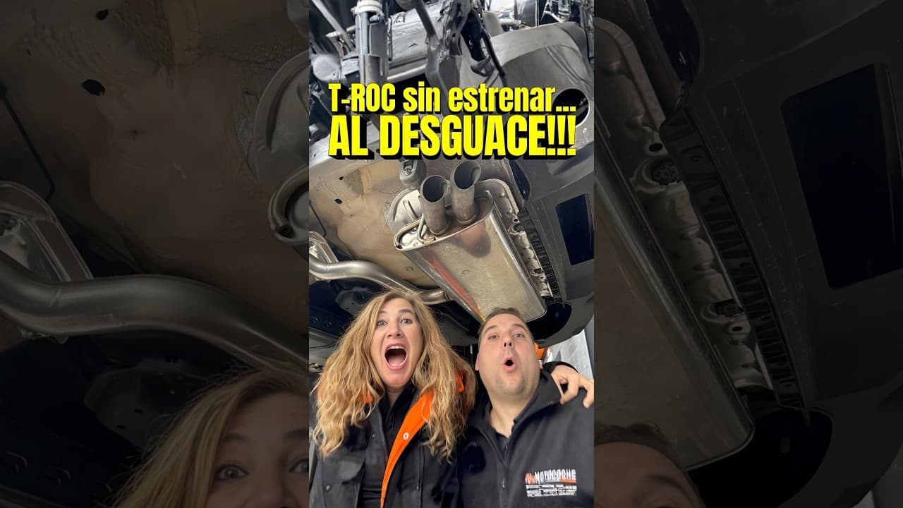 Volkswagen T-Roc sin estrenar…Al desguace!!!