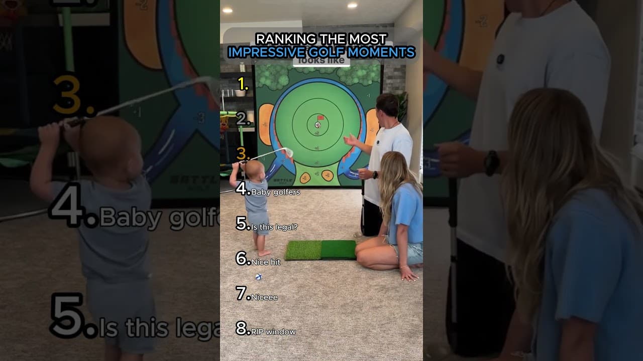 RANKING THE MOST IMPRESSIVE GOLF MOMENTS