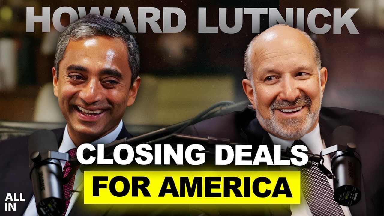 Howard Lutnick: How America Can Hit 6% GDP Growth in 2026