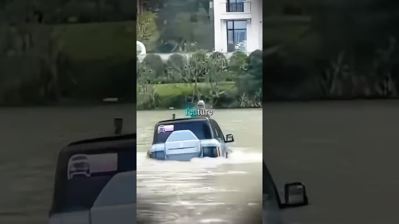 Why this Chinese car Floats in Water?