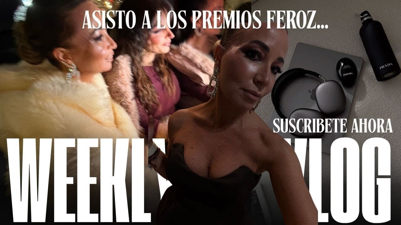 ¡¡ MI MIEDO A VOLAR, SE HA ROTO LA CAMARA DE VLOGS Y LOS PREMIOS FEROZ!!