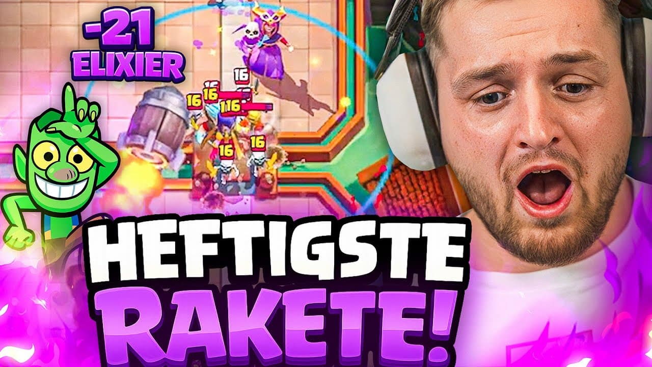 🤯😨NEUES lieblings DECK? - FREE WIN vorprogrammiert! | Clash Royale P2Win Account