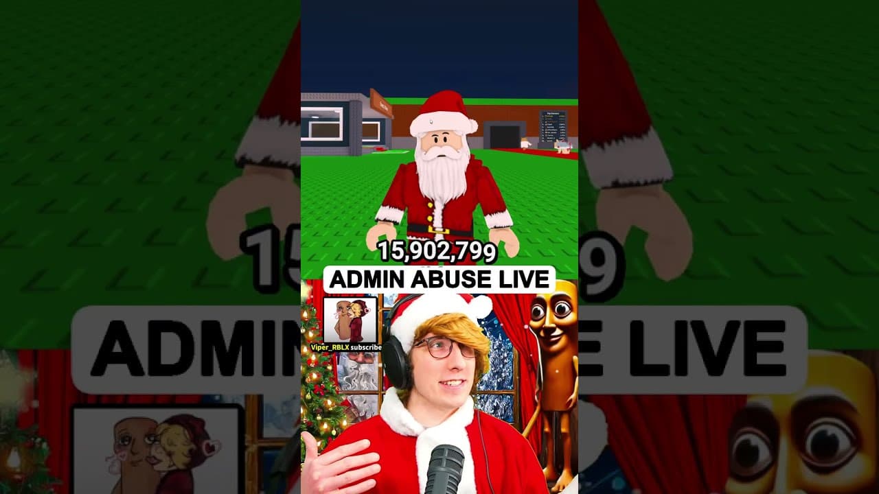 #shorts CHRISTMAS EVE ADMIN ABUSE