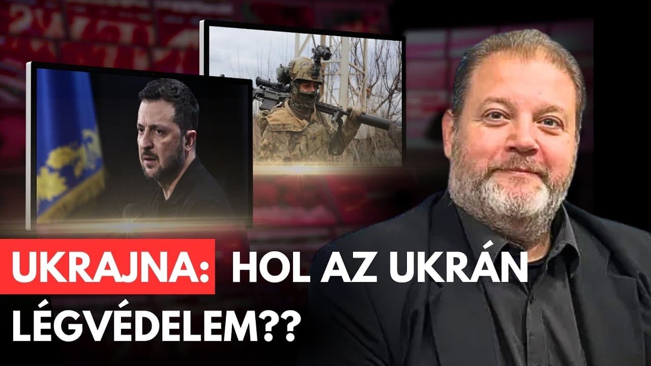 Ukrajna: Hatástalan az ukrán légvédelem, szétesőben a front? - Somkuti Elemez