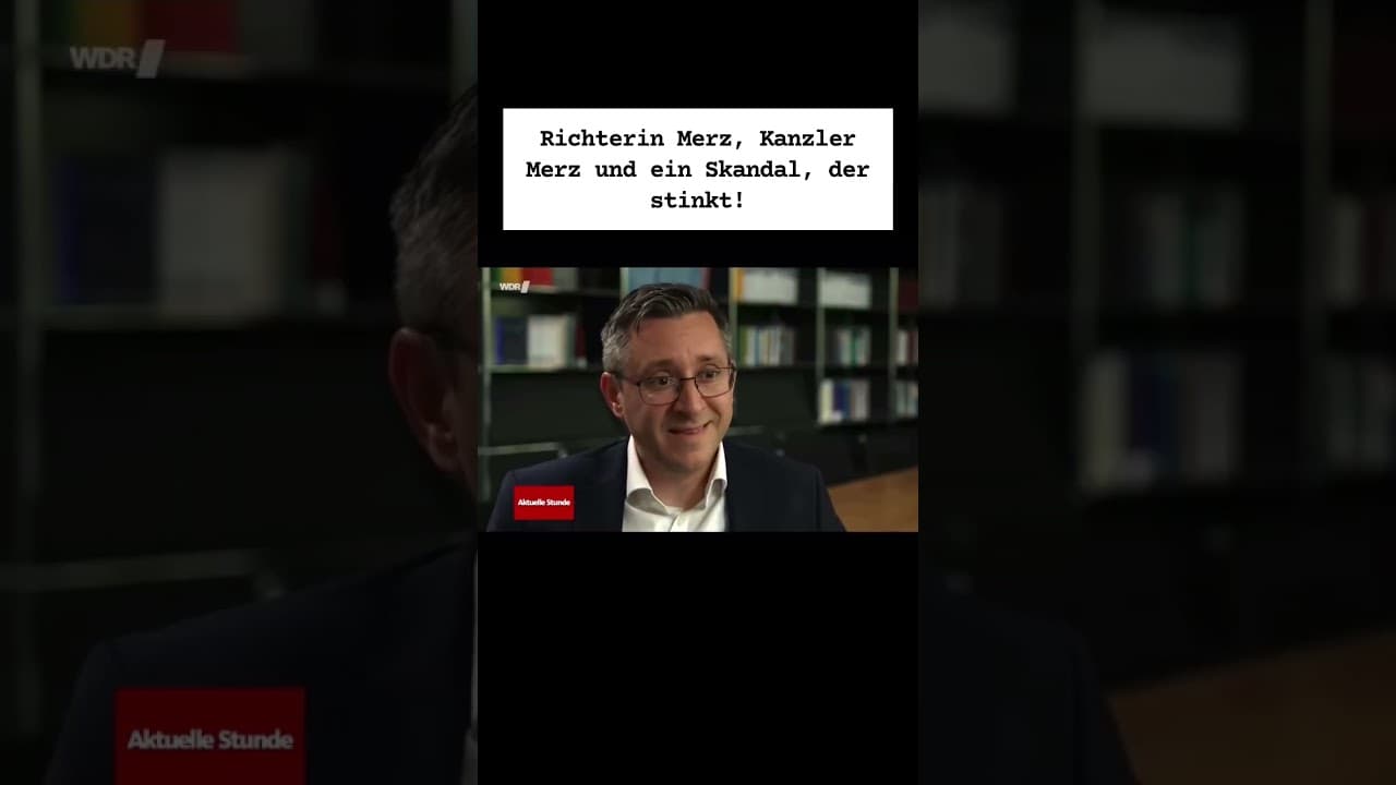 Merz Skandal - Richter #afd #bundestag #politik