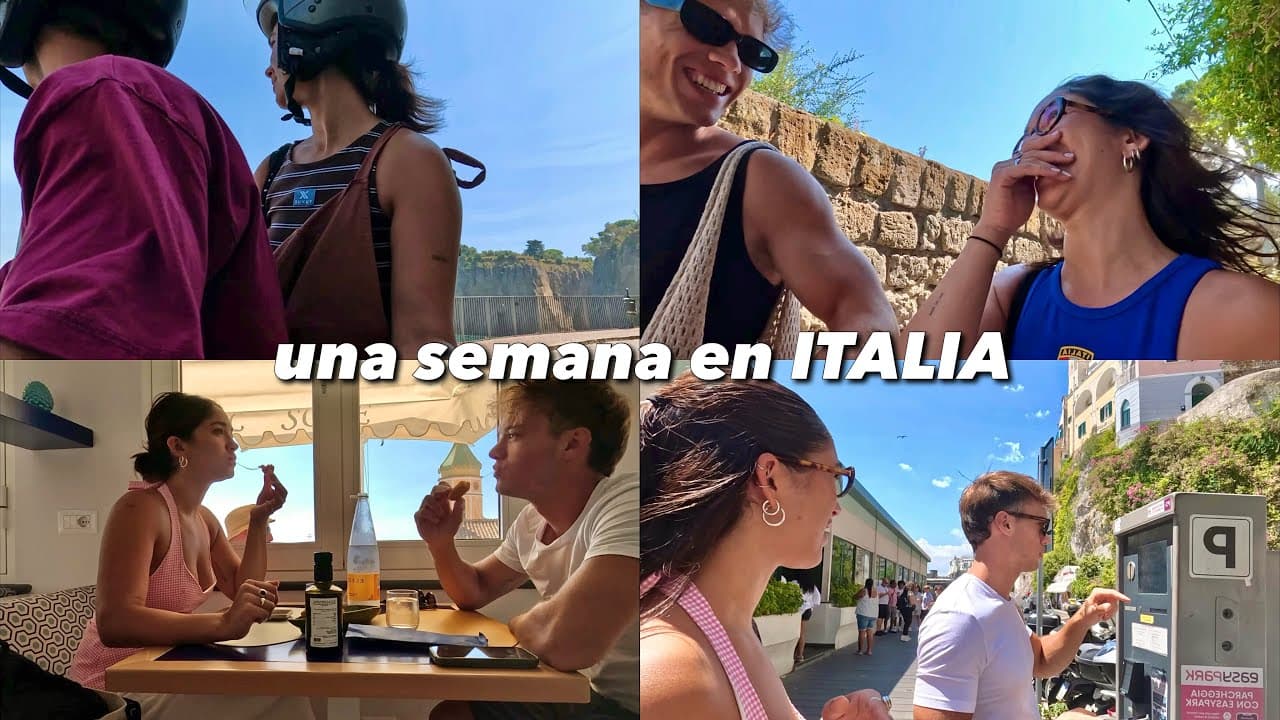 una semana en italia con edu :)