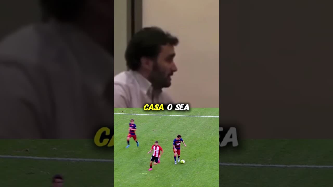 Xavi "EL QUE SE COMPARA CON MESSI QUEDA RETRATADO"