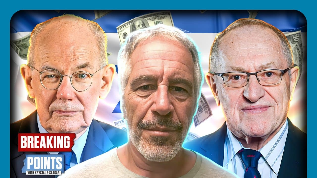 Emails Show Epstein, Dershowitz CONSPIRED To Crush John Mearsheimer