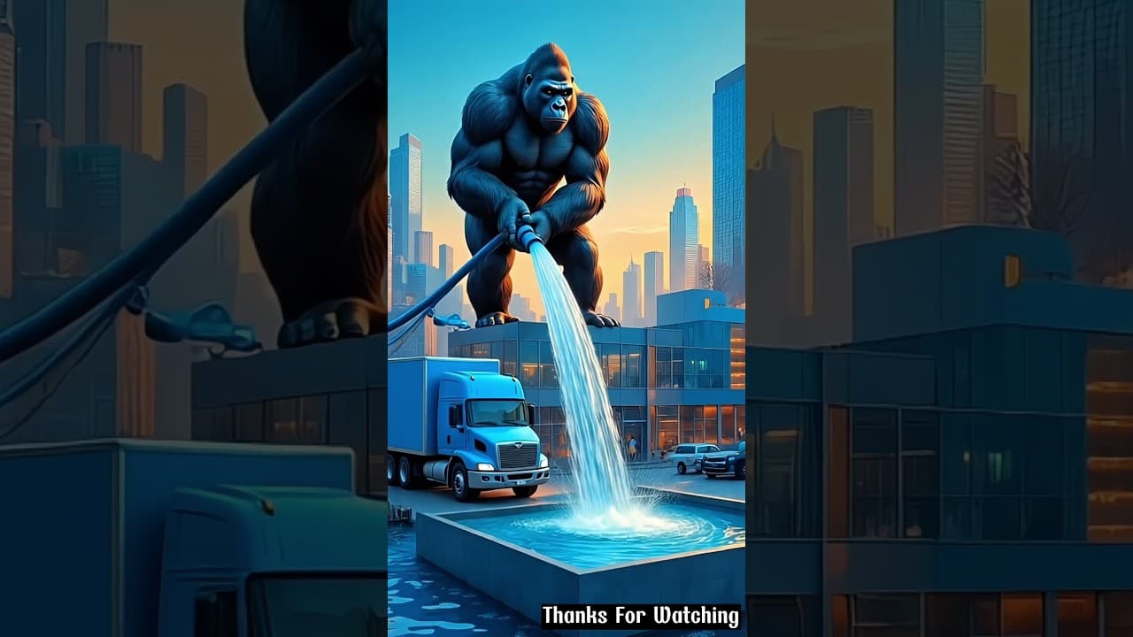 Gorilla Took ALL The Water