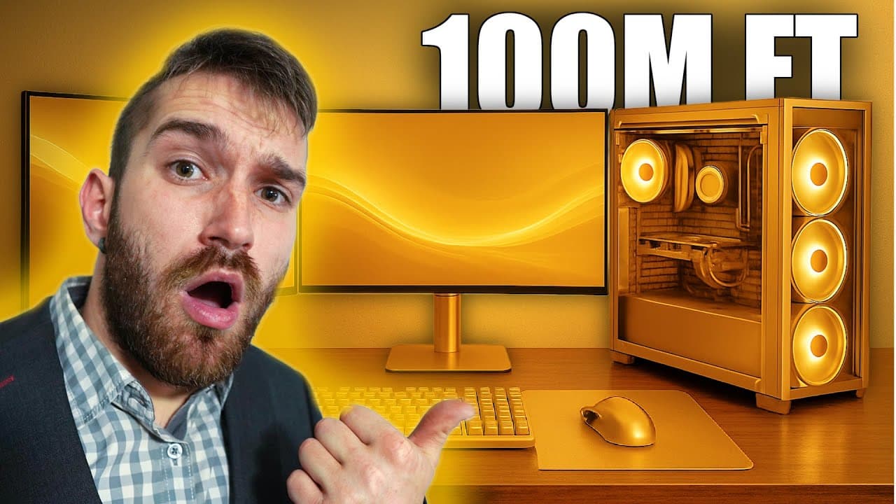 Az Én 100 MILLIÓS Setupom (vicc) | Setup Tour 2025