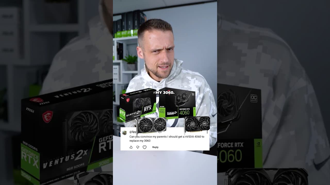 Convincing Parents to NOT Upgrade Your GPU