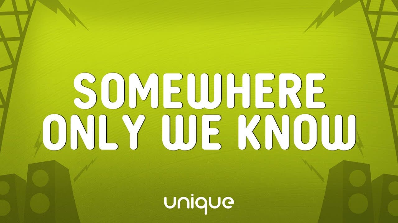 Keane - Somewhere Only We Know (Lyrics)