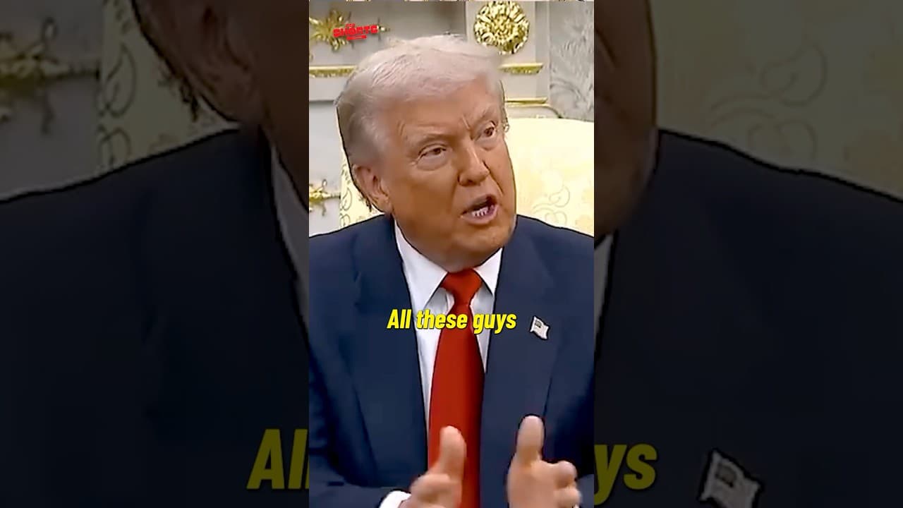 Trump Confronts A Woke Reporter