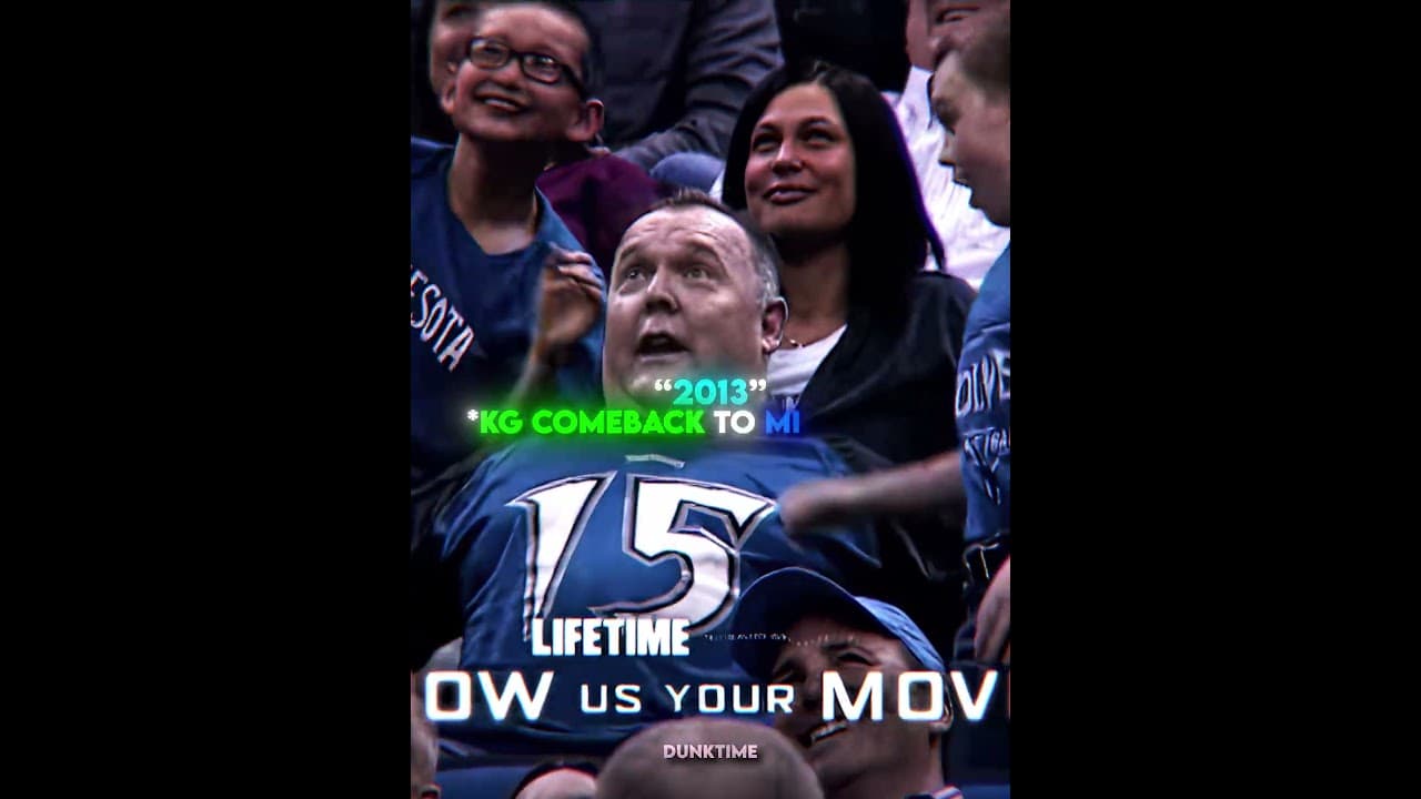 When Kevin Garnett Spotted His BIGGEST FAN 🥹❤️‍🩹