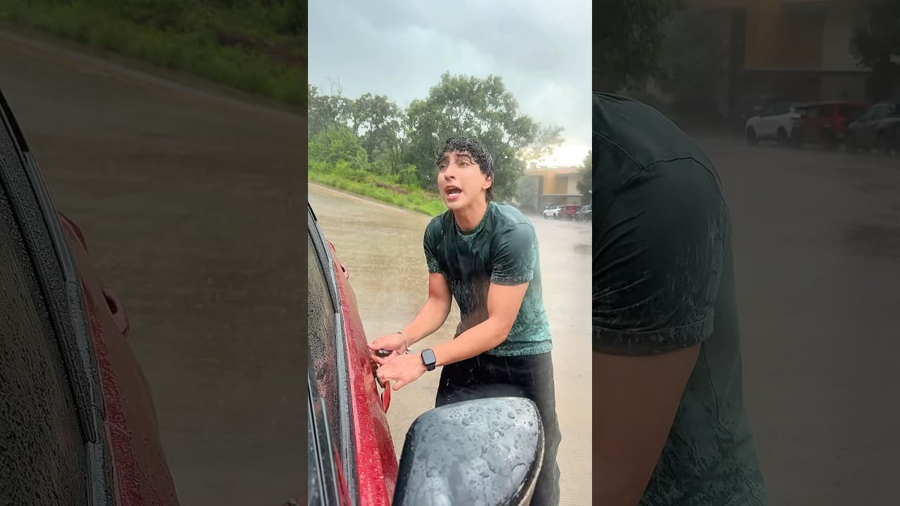 CUANDO NO PUEDES ABRIR EL CARRO