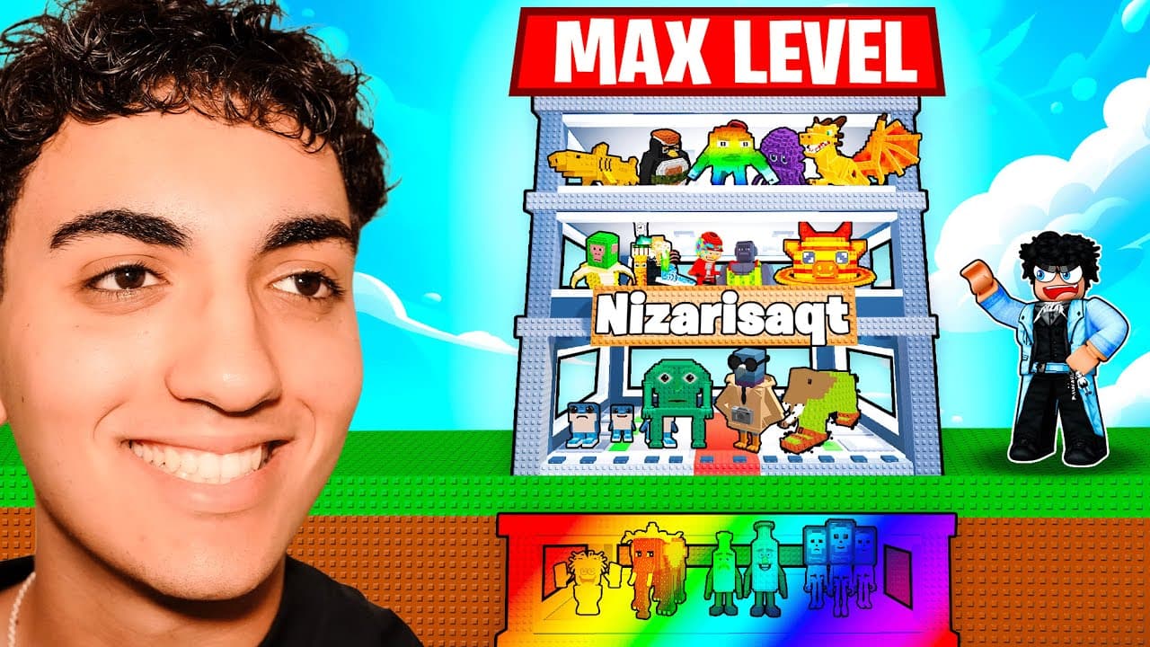 I FINALLY Reached MAX LEVEL in Steal a Brainrot..