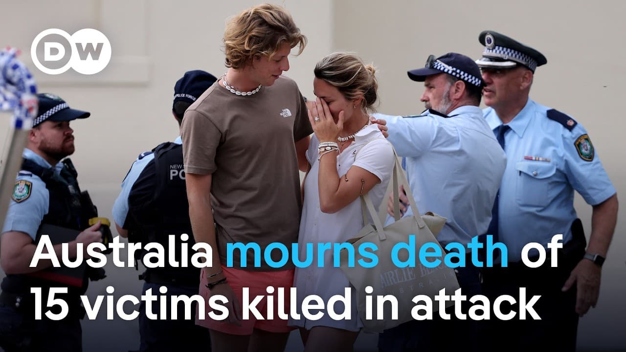 Australian police identify suspects in Bondi mass shooting as father and son | DW News