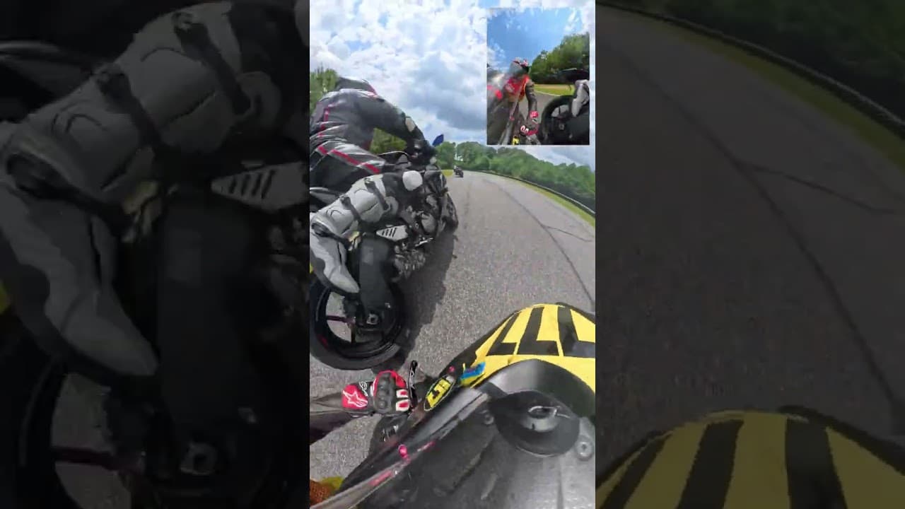they said track riding is safer then street riding. #wreck #motorcycle #kickedout #fyp