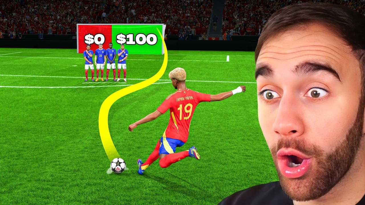 1 Free Kick Goal = Spend $100