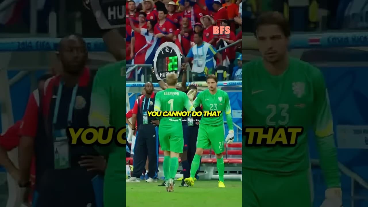 Tim Krul On Controversial Substitution In 2014 World Cup 😮