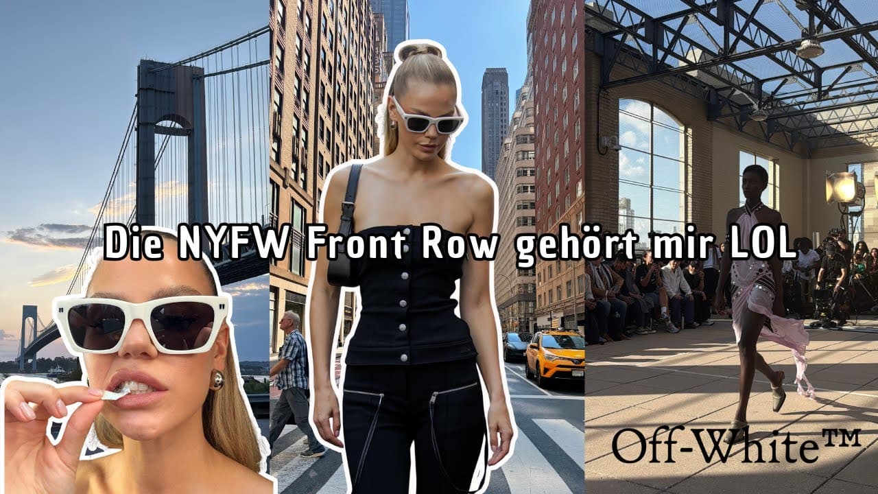 Ich schmuggle mich auf die NYFW Part 2 (und chille Front Row??)