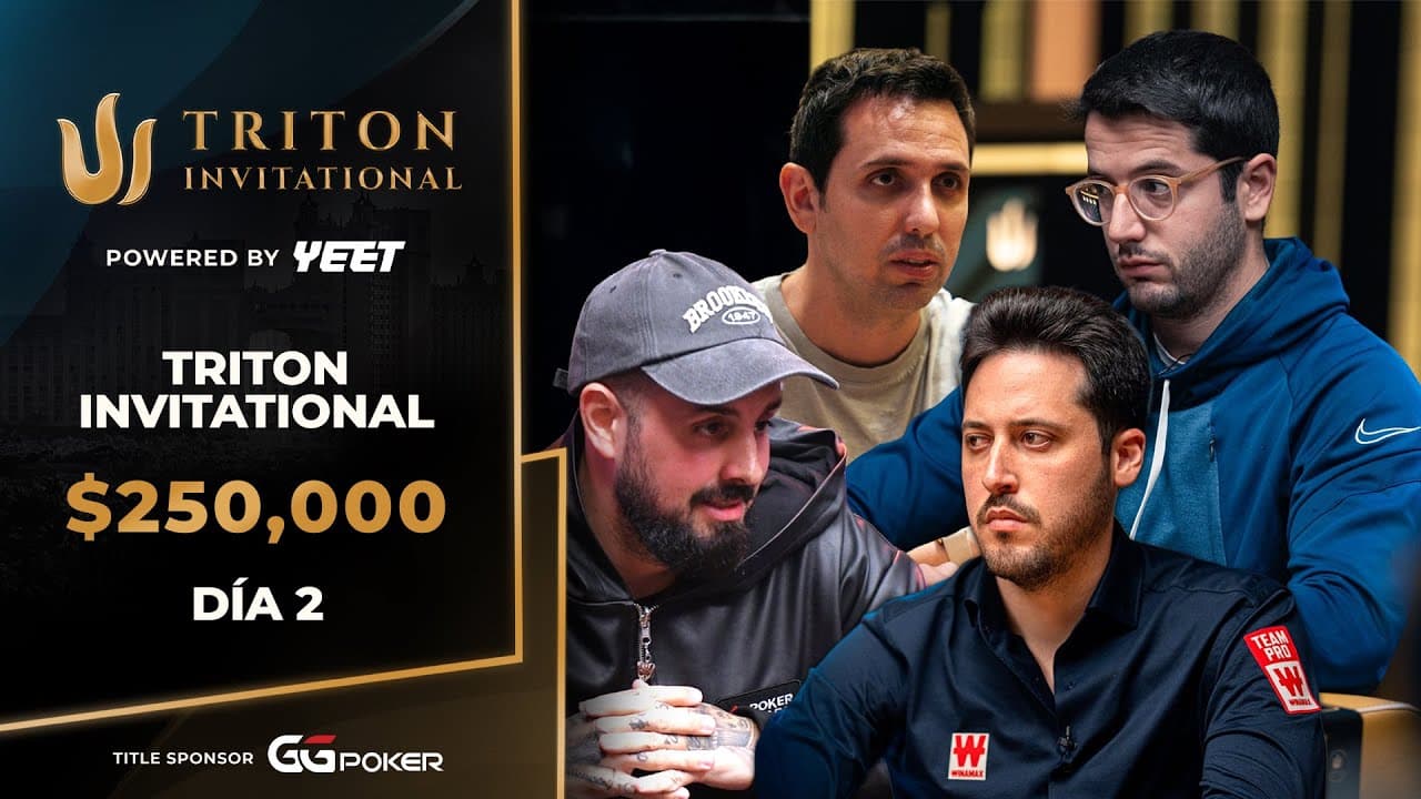 $250K NLH - Día 2 Invitacional Evento #5 | Triton Poker Series X WSOP Paradise 2025