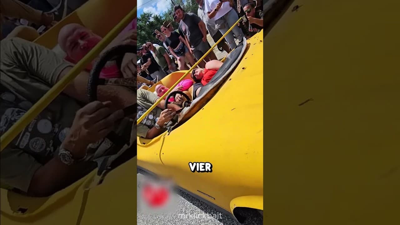 Geschicklichkeitstest mit dem Auto 😳