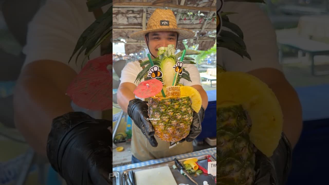 Fresh Pineapple Smoothie🍍