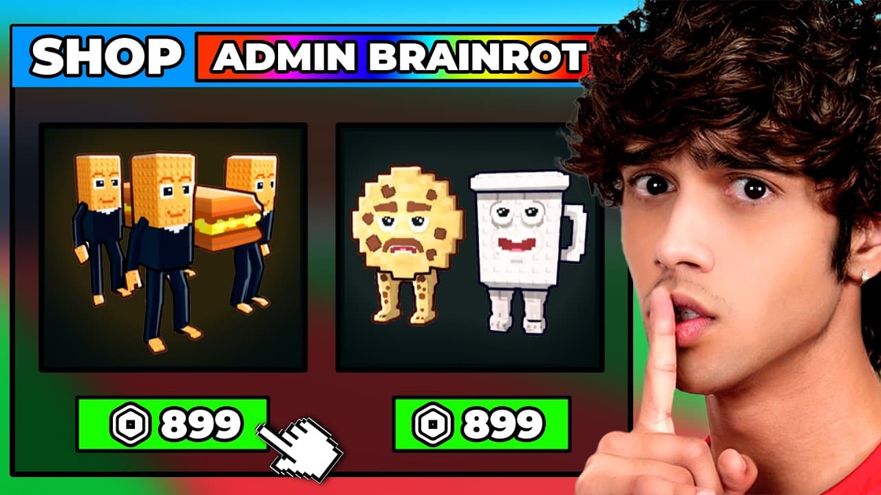 I Used the OWNER SHOP in Steal a Brainrot…