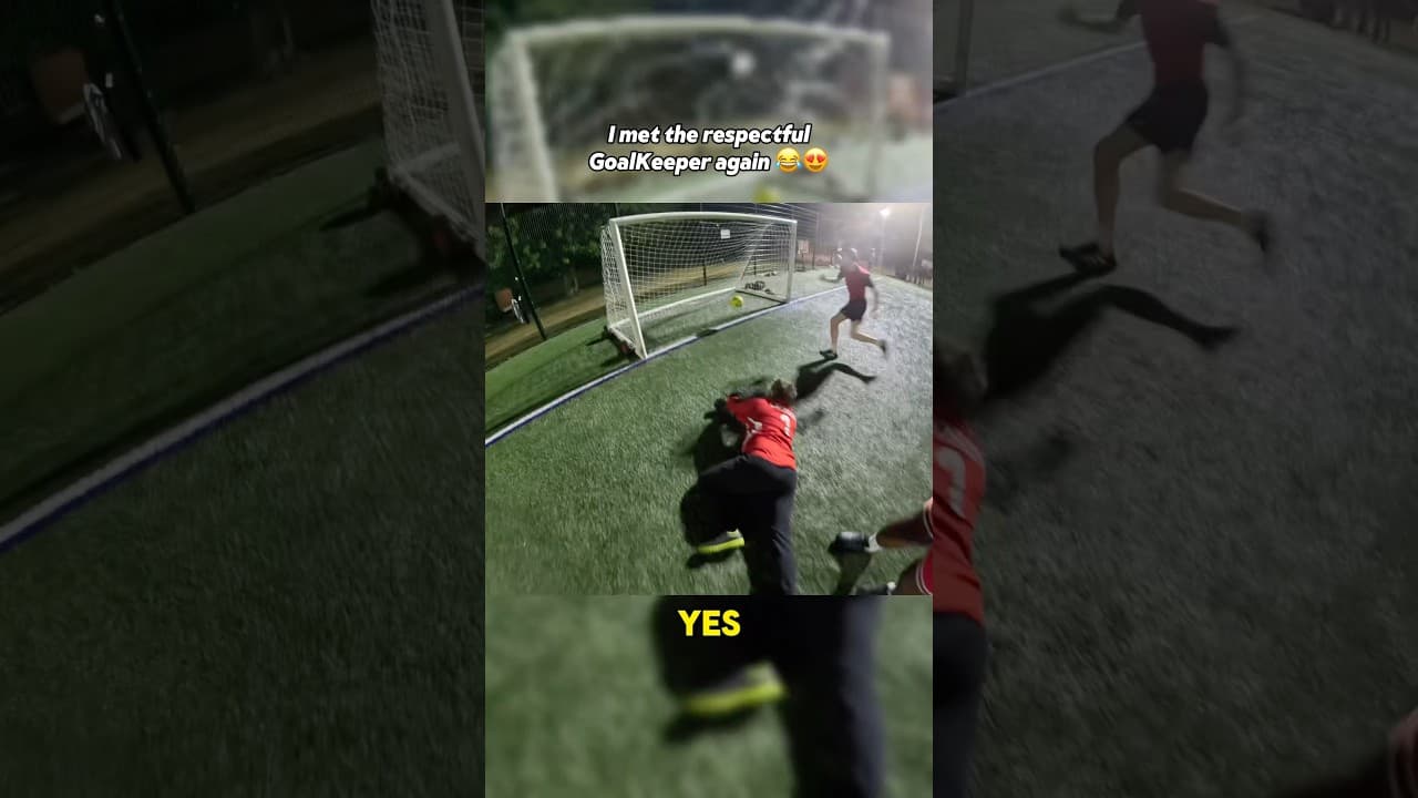 The most reapectful goally Ive met 😭 #football #soccer #footballshorts #soccershorts