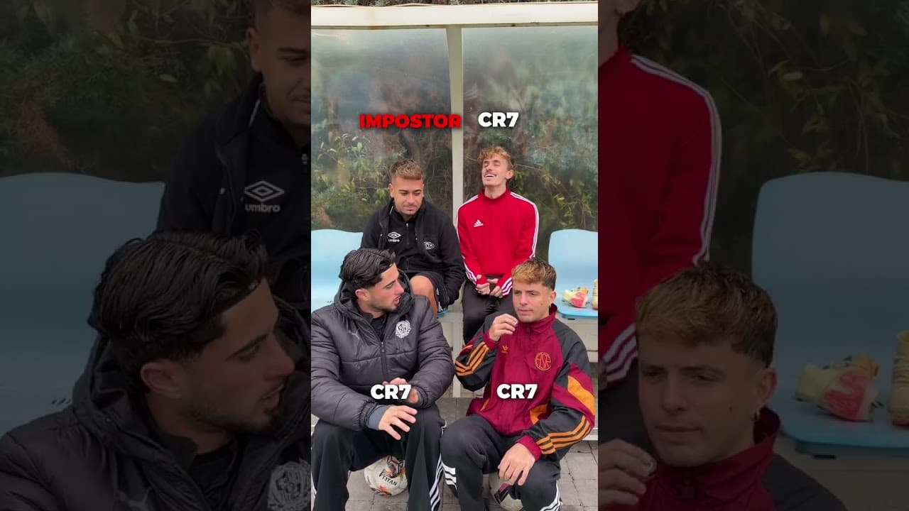 Adivina el Impostor "CR7” ⚽🔥 #shorts #humor