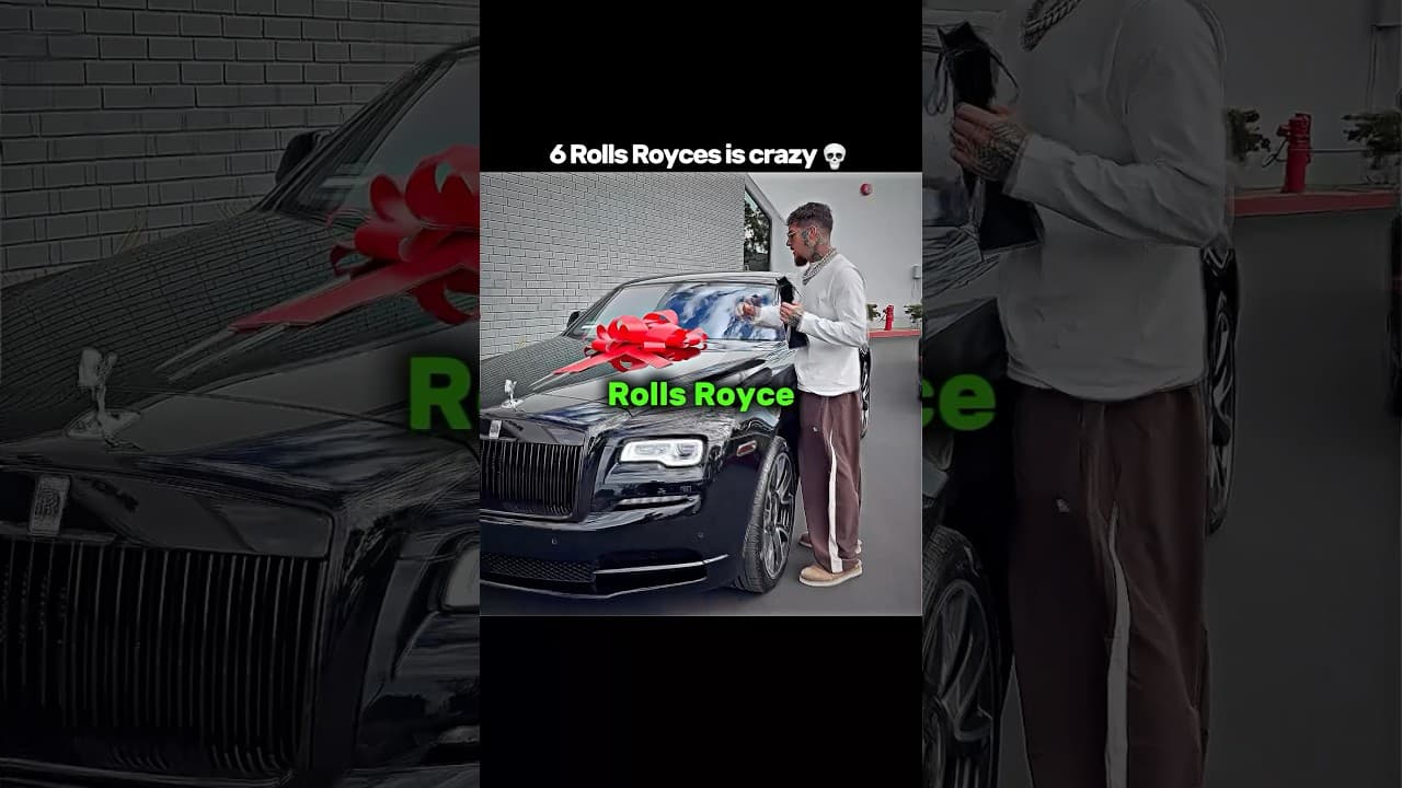 Bro has 6 Rolls Royces 💀 @mambafx