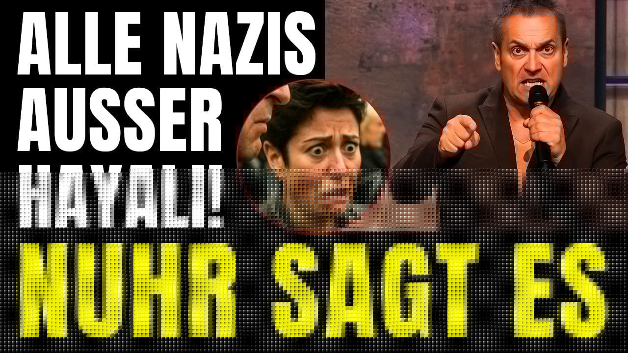 Plötzlich zerfetzt Dieter Nuhr HAYALI in Sekunden!