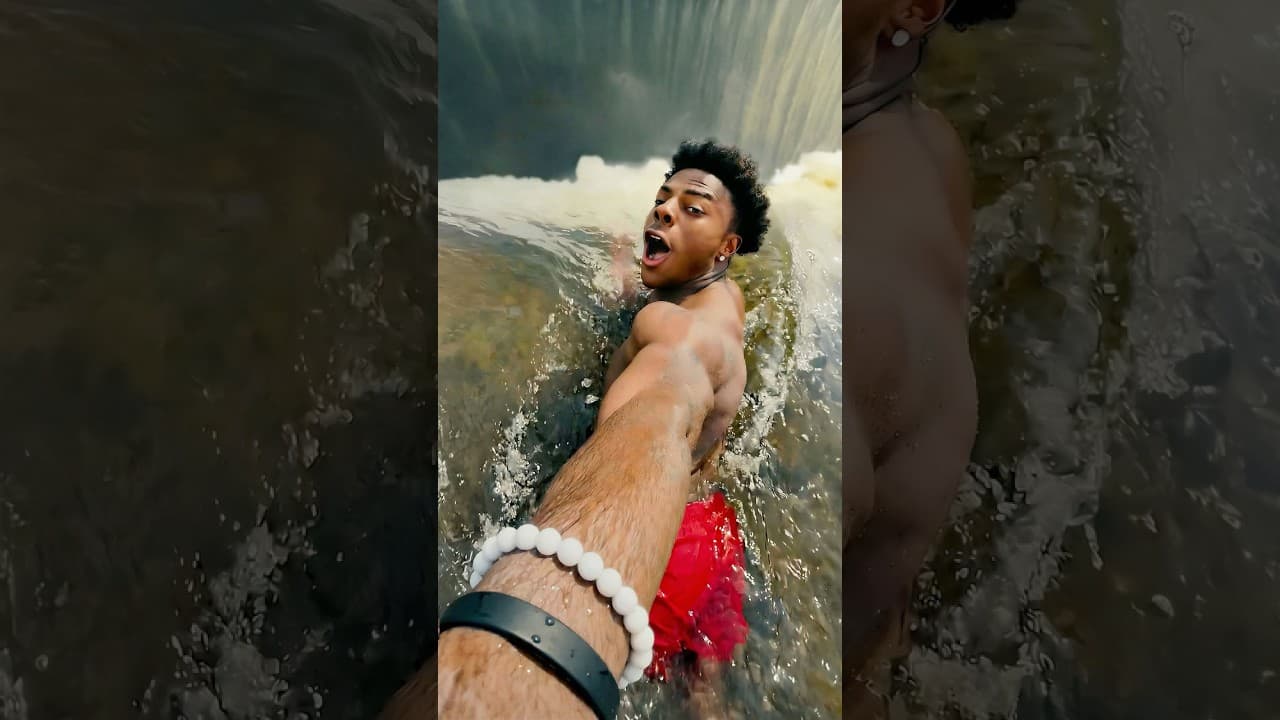 Swimming In The Devil's Pool!