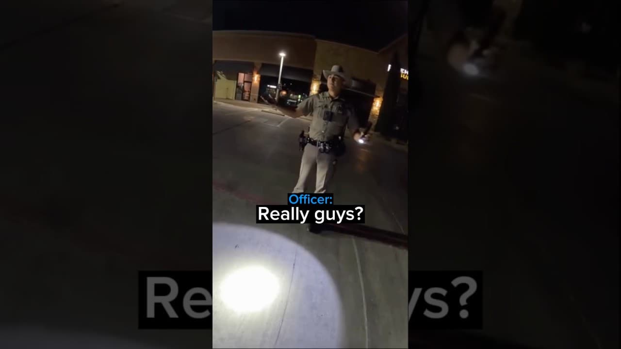 Biker Does The Unthinkable During Traffic Stop