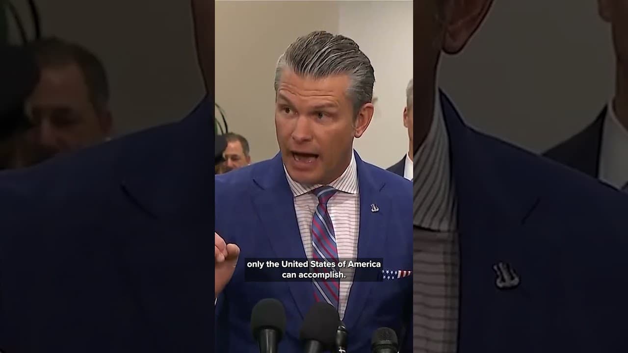 Hegseth calls out CNN reporter for Venezuela cost question