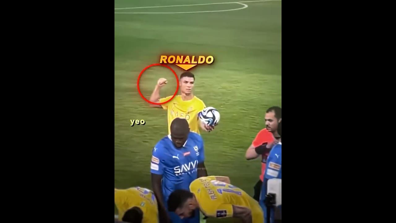 Ronaldo and Ronaldo Jr Reactions 🥶
