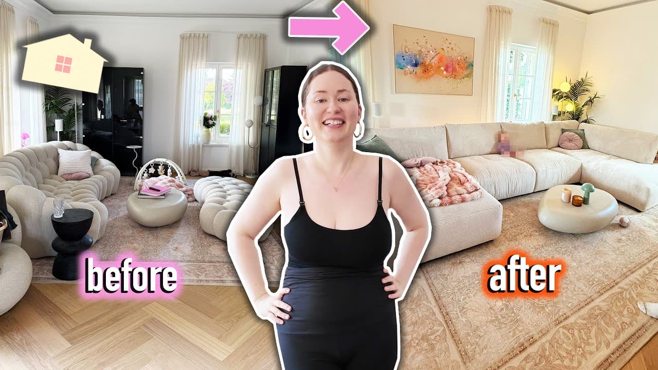 RIESIGES WOHNZIMMER UPGRADE! (Unser Sofa kommt) | Sonny Loops