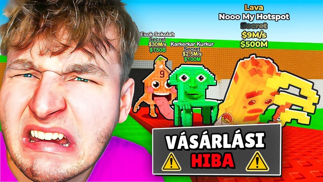 Megszívatott az Admin az ÚJ EVENT KÖZBEN!😡 (Steal A Brainrot)