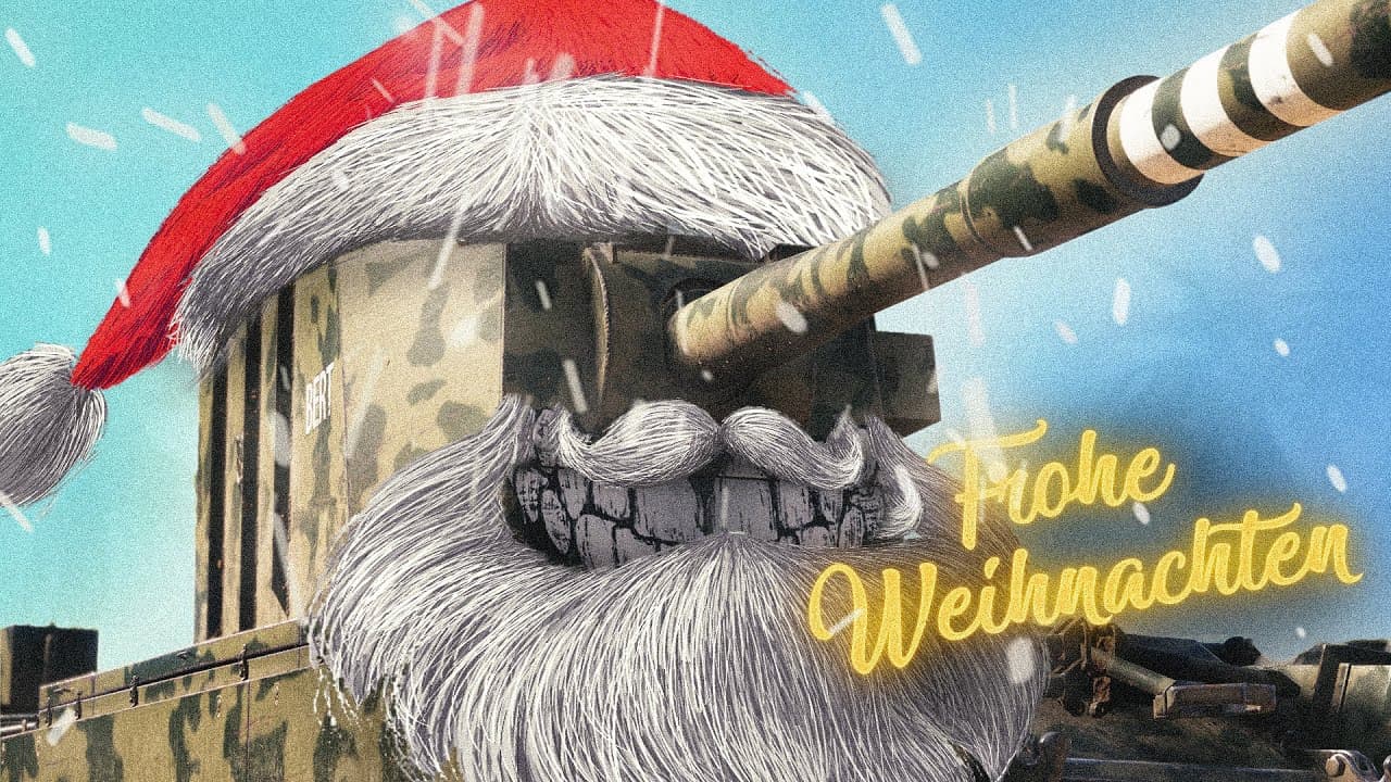 Bert der Weihnachtsmann verteilt Geschenke [World of Tanks]