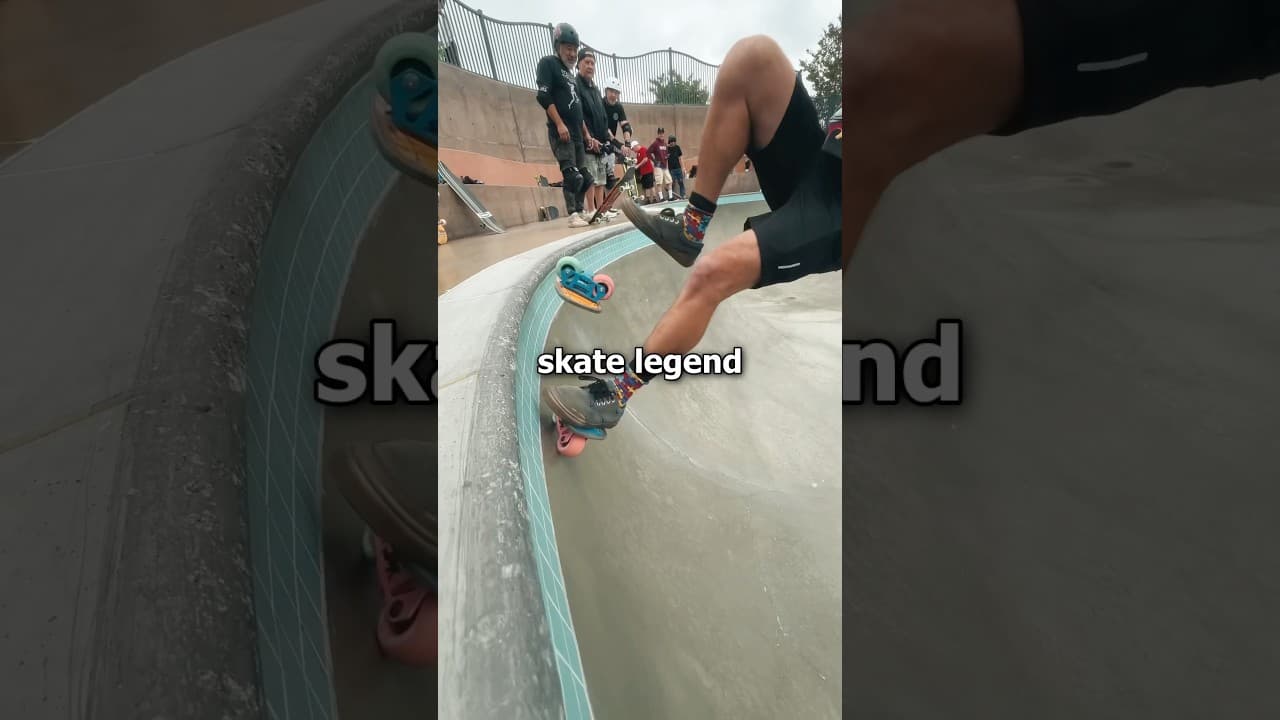 Skating for a Legend! 🛹